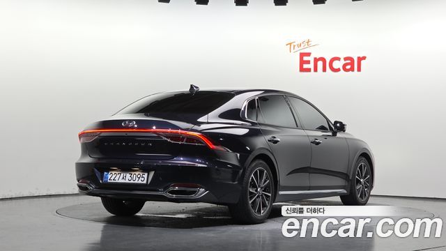 Hyundai Grandeur из Кореи Encar