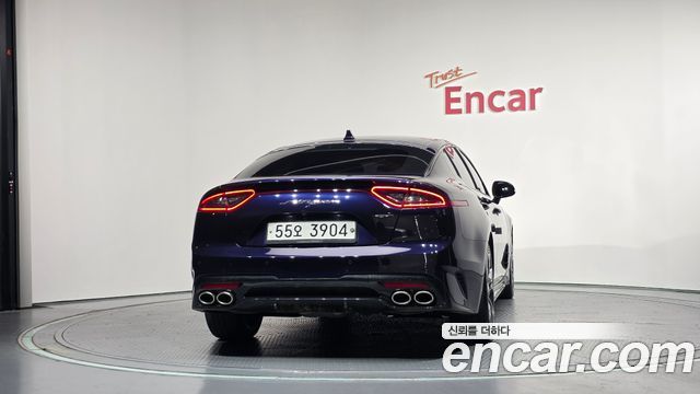 Kia Stinger из Кореи Encar