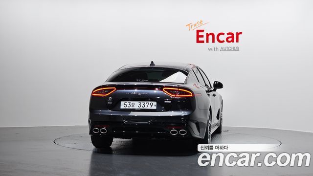 Kia Stinger из Кореи Encar