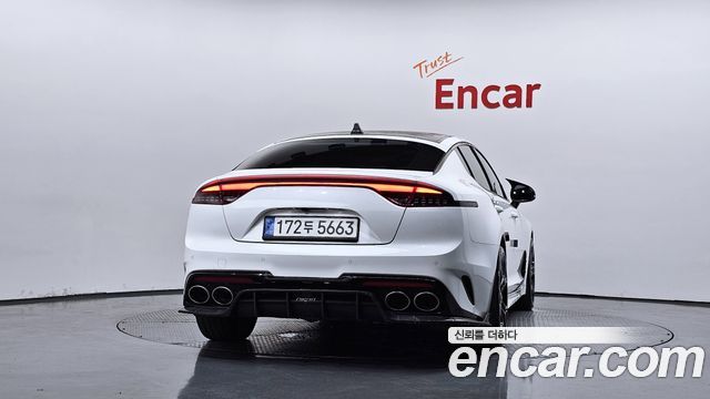 Kia Stinger из Кореи Encar