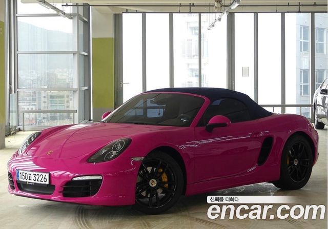 Porsche Boxster из Кореи Encar
