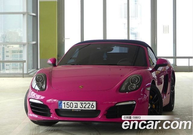 Porsche Boxster из Кореи Encar