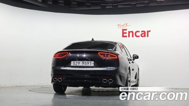 Kia Stinger из Кореи Encar