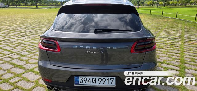 Porsche Macan из Кореи Encar
