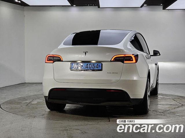 Tesla Model Y из Кореи Encar