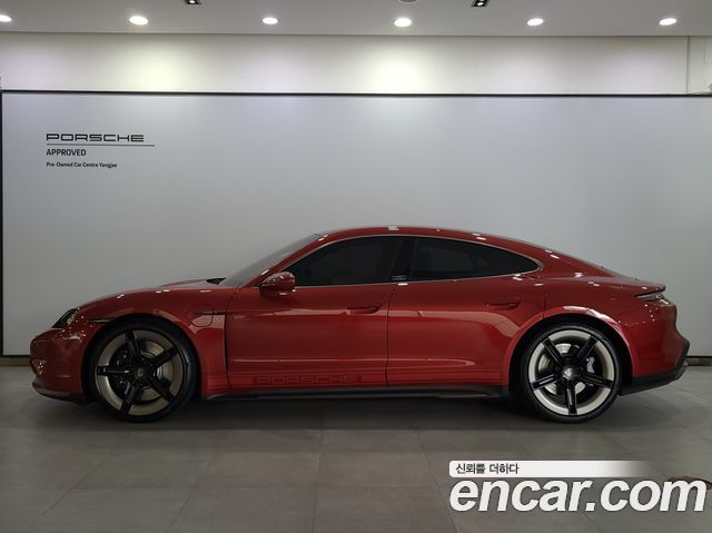 Porsche Taycan из Кореи Encar