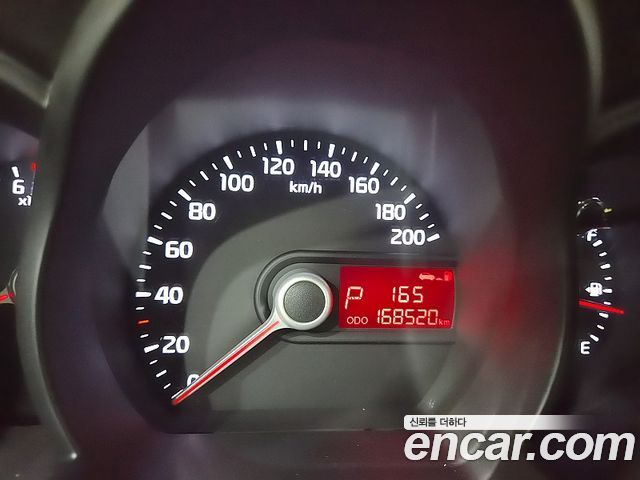 Kia morning Luxury — пробег 168500 км