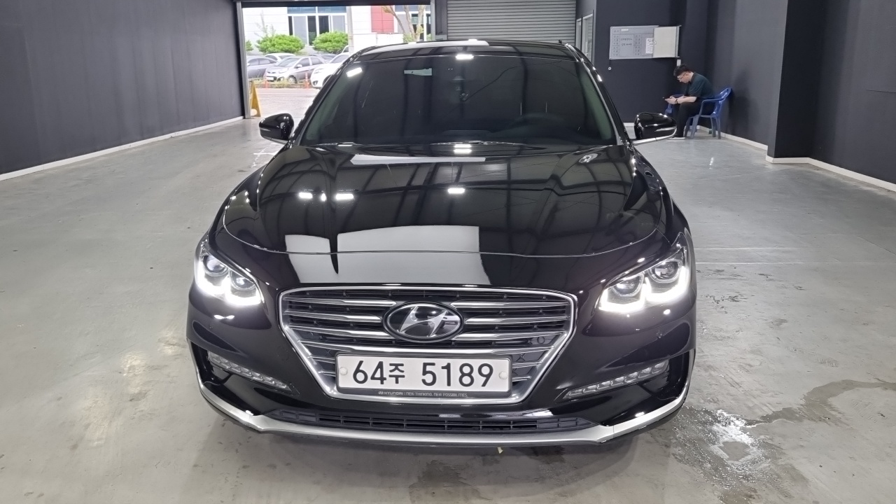 Hyundai Grandeur из Кореи Encar