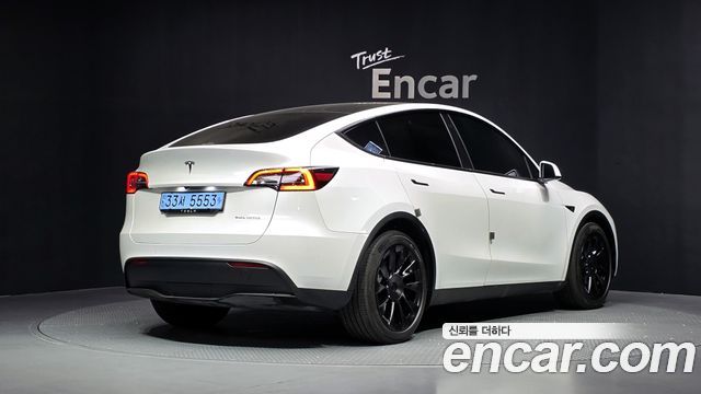 Tesla Model Y из Кореи Encar