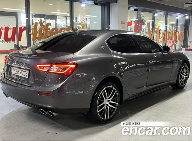 Maserati Ghibli 3.0 Diesel 3rd — пробег 134741 км