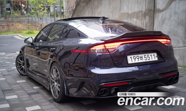 Kia Stinger из Кореи Encar