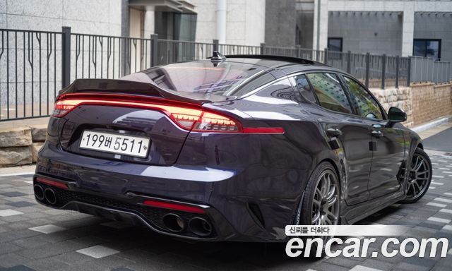 Kia Stinger из Кореи Encar