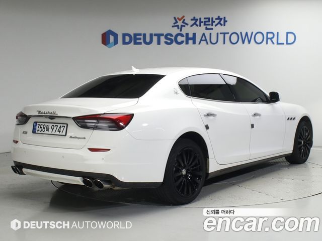 Maserati Quattroporte из Кореи Encar