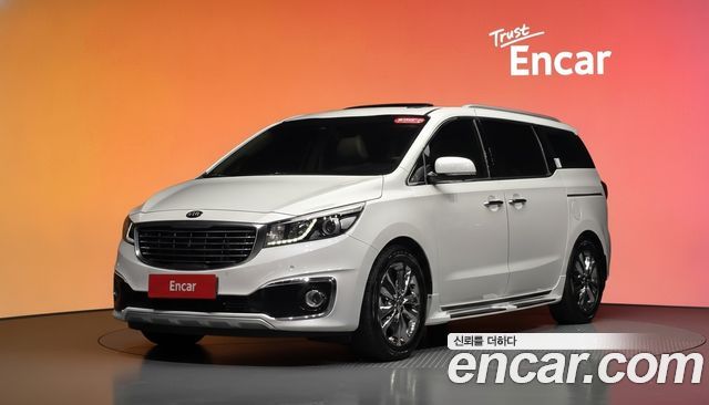 Kia Carnival из Кореи Encar