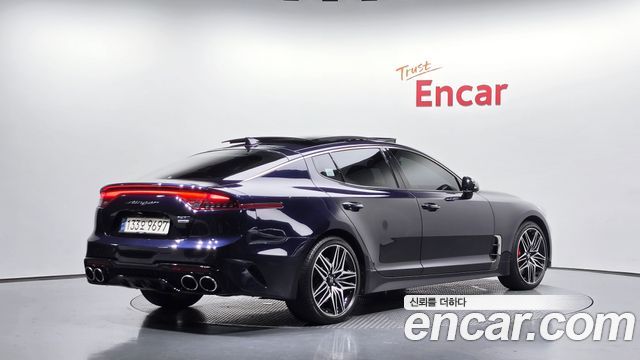 Kia Stinger из Кореи Encar