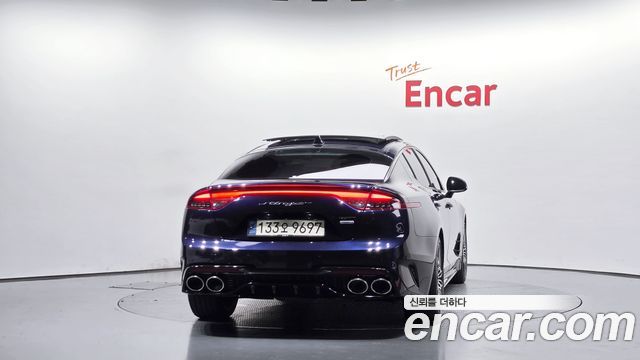 Kia Stinger из Кореи Encar