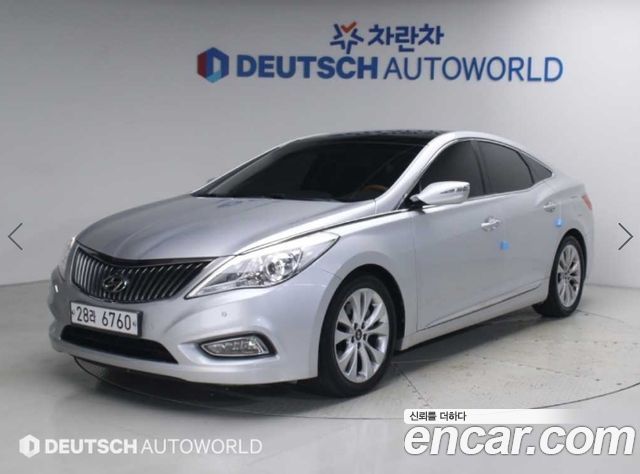 Hyundai Grandeur из Кореи Encar