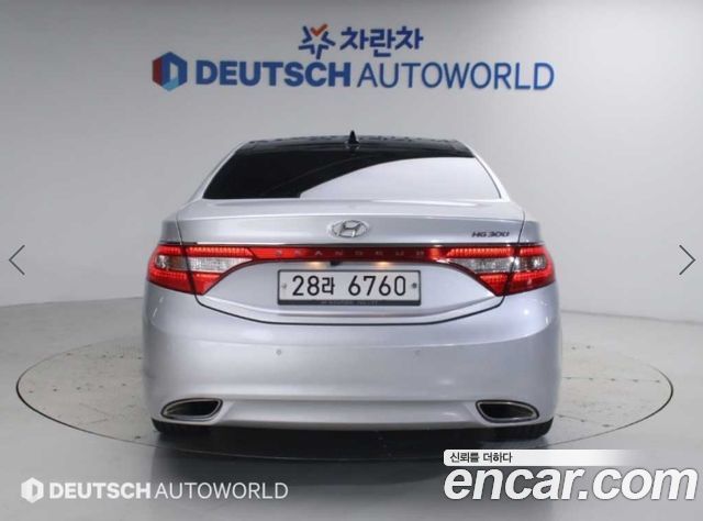 Hyundai Grandeur из Кореи Encar