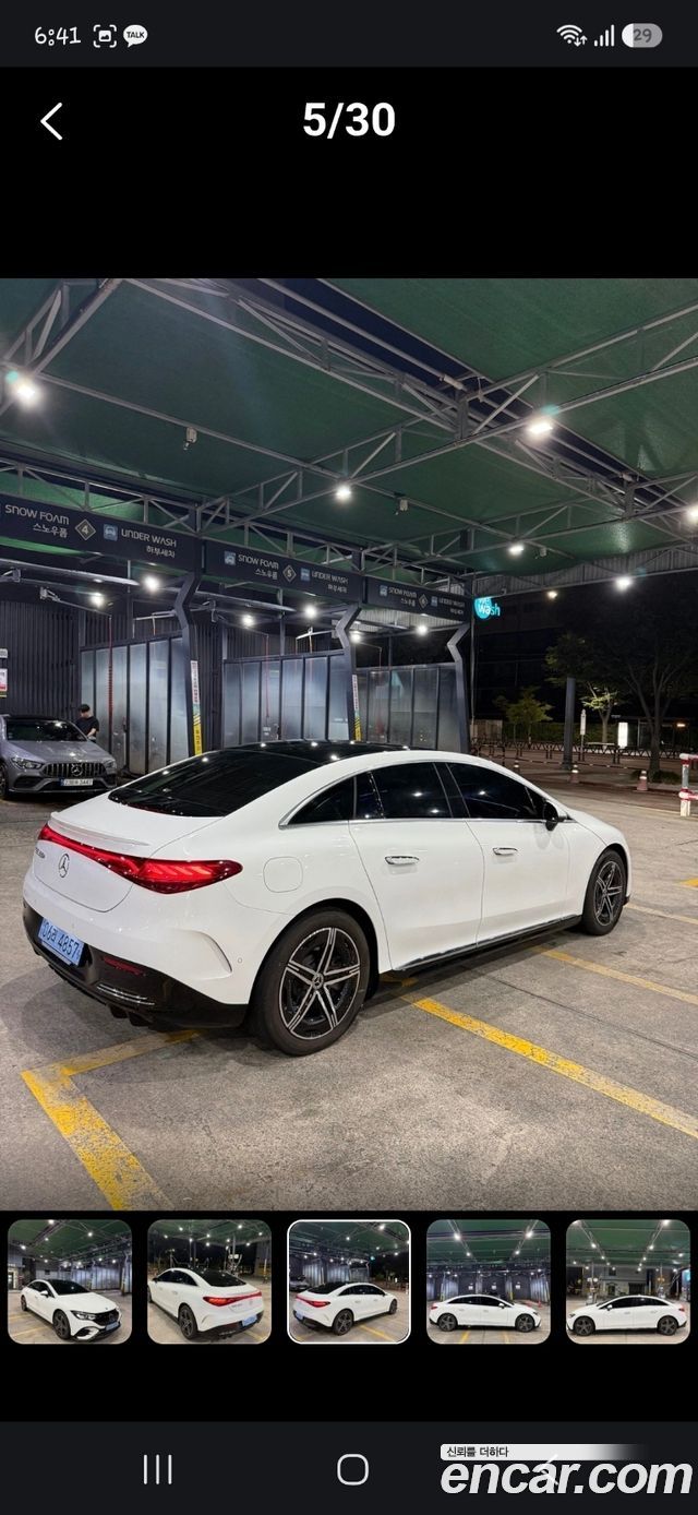 Mercedes-Benz EQE из Кореи Encar