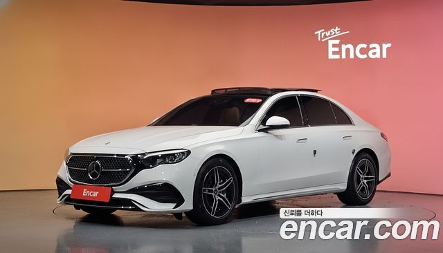 Mercedes-Benz E-Class E200 AMG Line — пробег 5 663 км — фото 1 из 5
