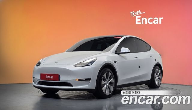 Tesla Model Y Standard Range RWD — пробег 75 078 км — фото 1 из 5