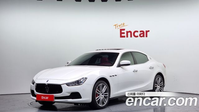 Maserati Ghibli из Кореи Encar