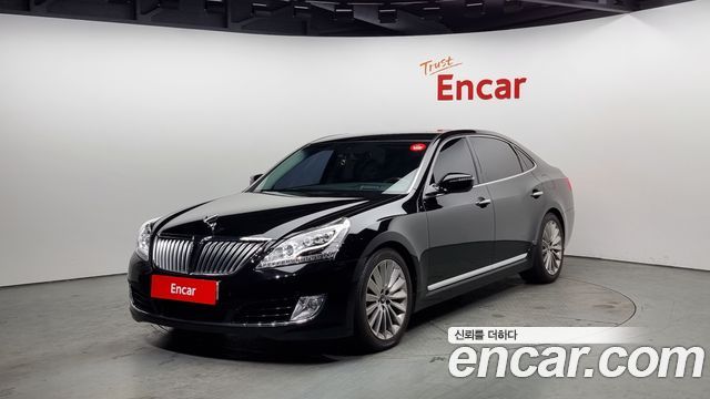 Hyundai Equus из Кореи Encar