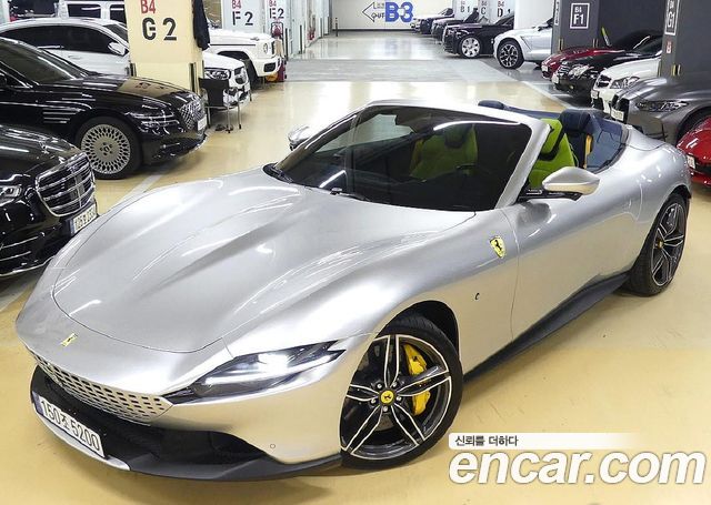 Ferrari Roma из Кореи Encar