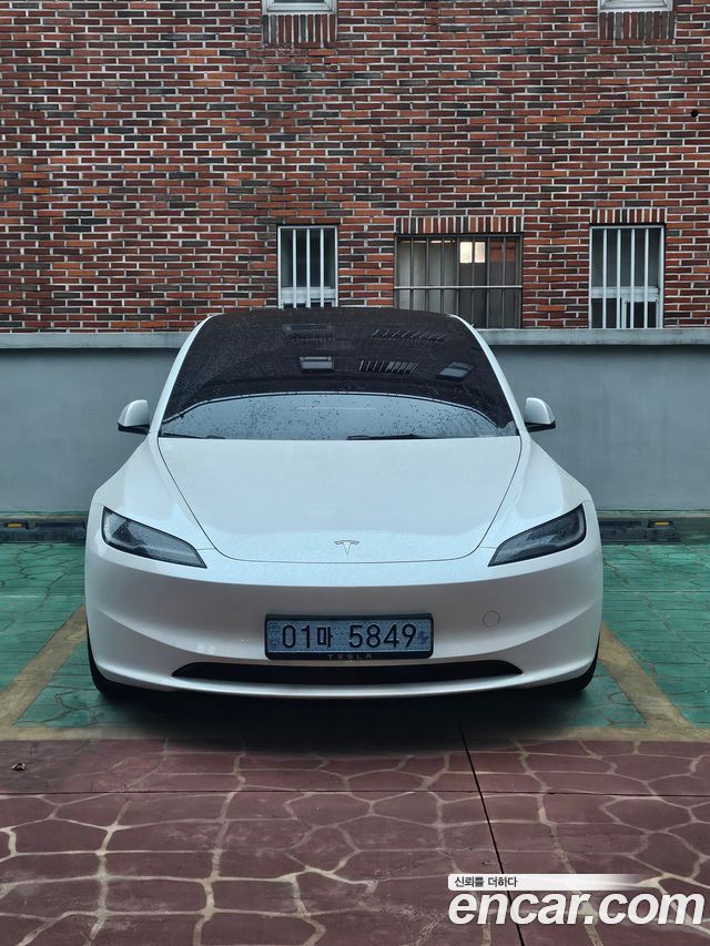 Tesla Model 3 из Кореи Encar