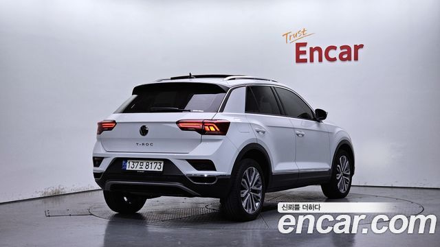 Volkswagen T-Roc из Кореи Encar