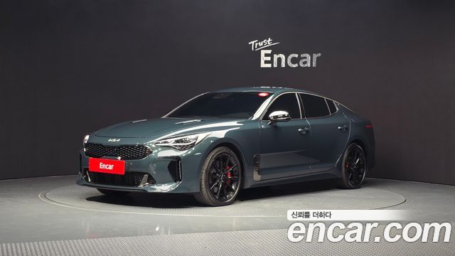Kia Stinger из Кореи Encar