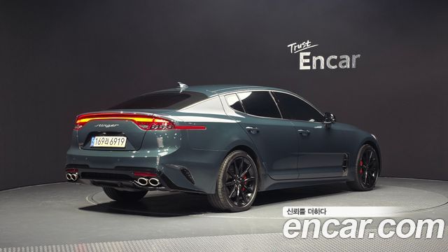Kia Stinger из Кореи Encar
