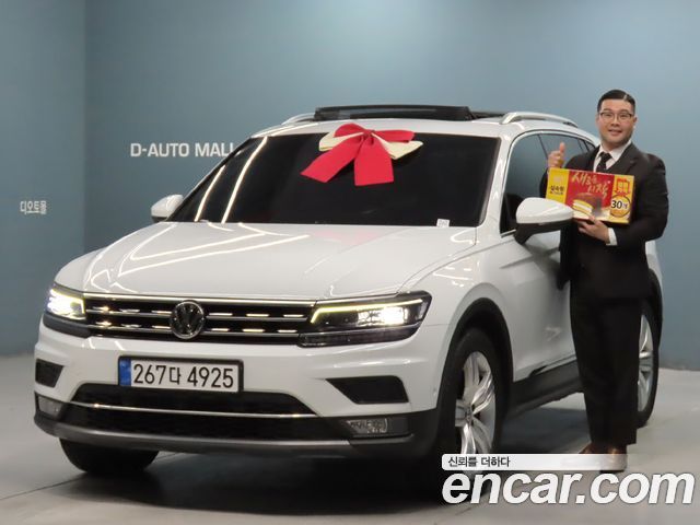 Volkswagen Tiguan из Кореи Encar