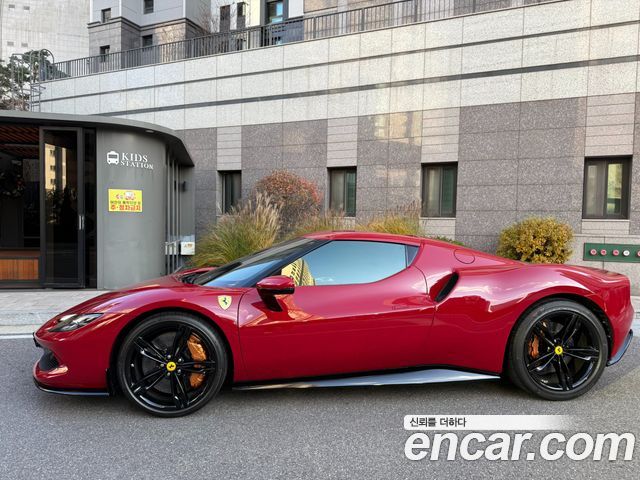 Ferrari 296 из Кореи Encar