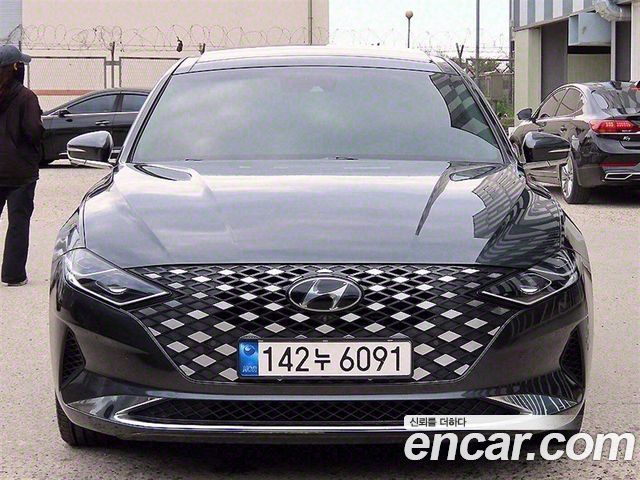 Hyundai Grandeur из Кореи Encar