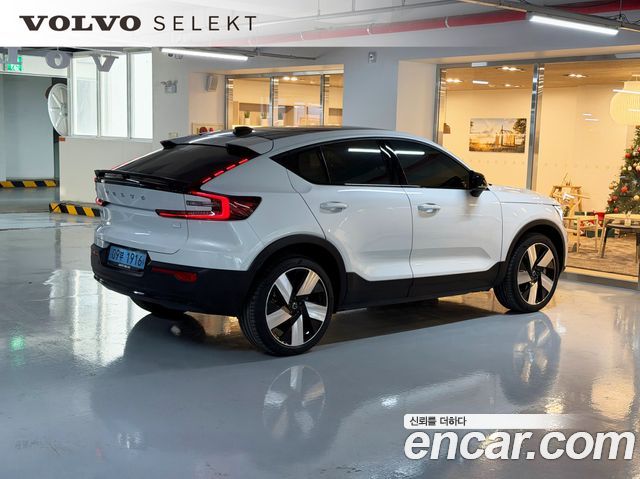 Volvo C40 из Кореи Encar