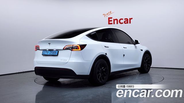 Tesla Model Y из Кореи Encar