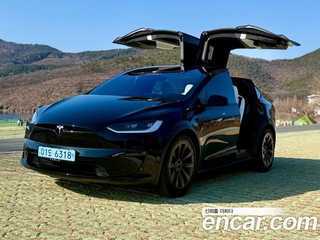 Tesla Model X из Кореи Encar