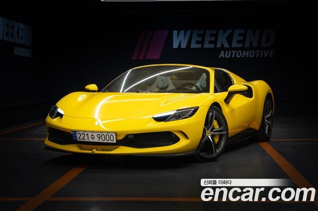 Ferrari 296 из Кореи Encar