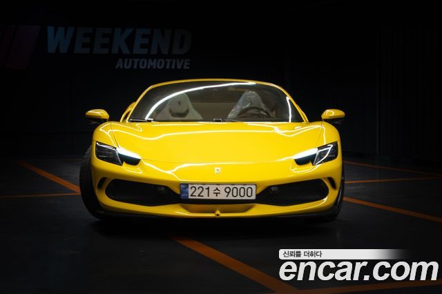 Ferrari 296 из Кореи Encar