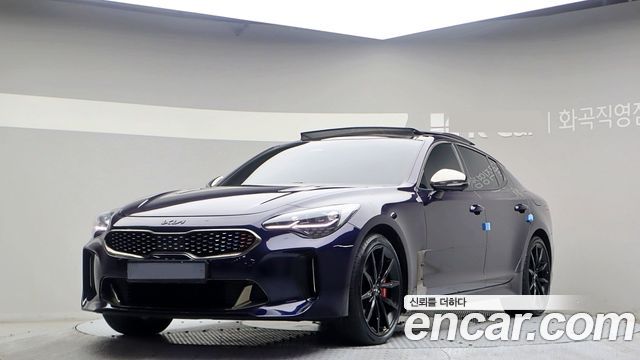 Kia Stinger из Кореи Encar
