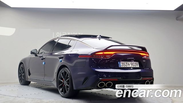 Kia Stinger из Кореи Encar