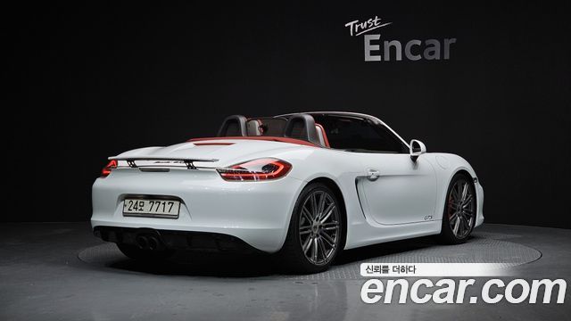 Porsche Boxster из Кореи Encar