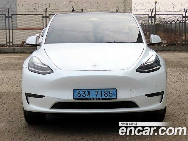 Tesla Model Y из Кореи Encar