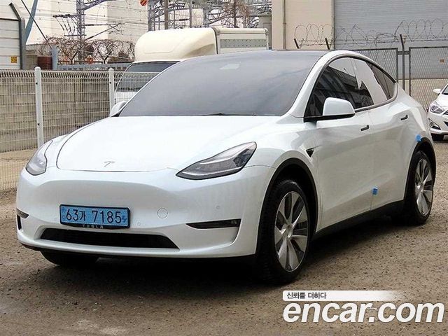 Tesla Model Y из Кореи Encar