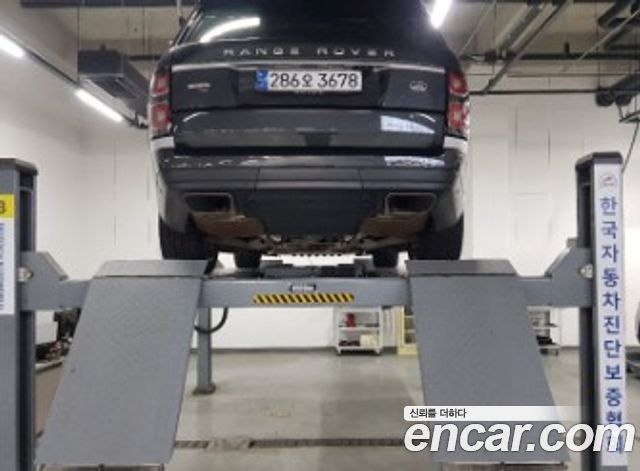 Land Rover Range Rover из Кореи Encar