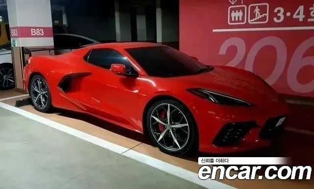Chevrolet Corvette из Кореи Encar
