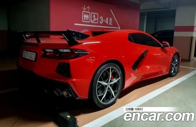 Chevrolet Corvette из Кореи Encar
