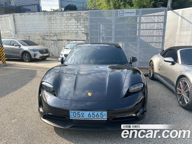 Porsche Taycan из Кореи Encar