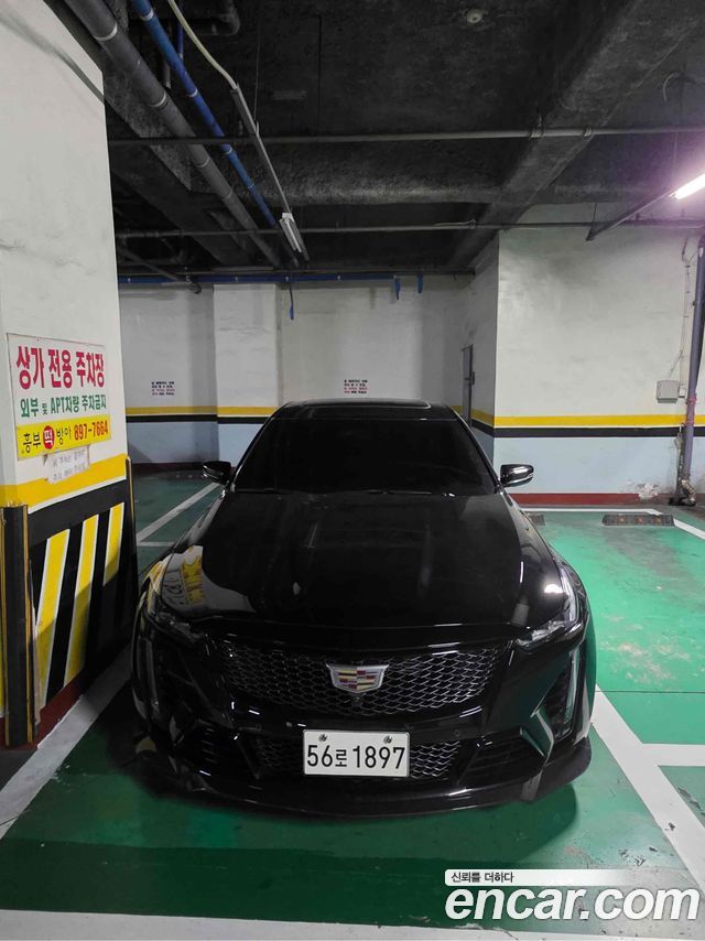 Cadillac CT5-V из Кореи Encar